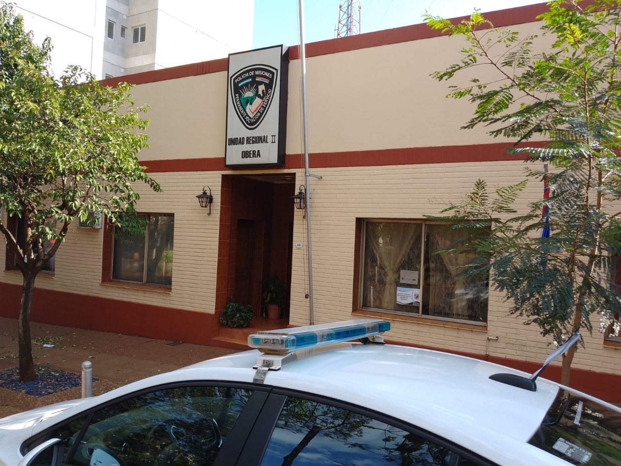 Por un conflicto familiar le sacaron el arma al segundo jefe de la Unidad Regional II de Policía de Oberá