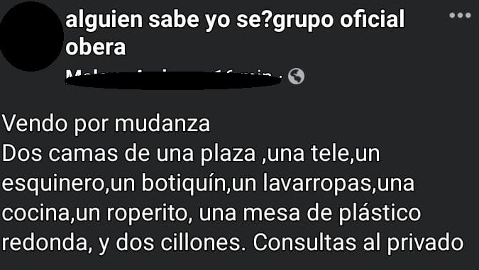 Acusado de violar a una de 9 años vende todo para irse de Oberá