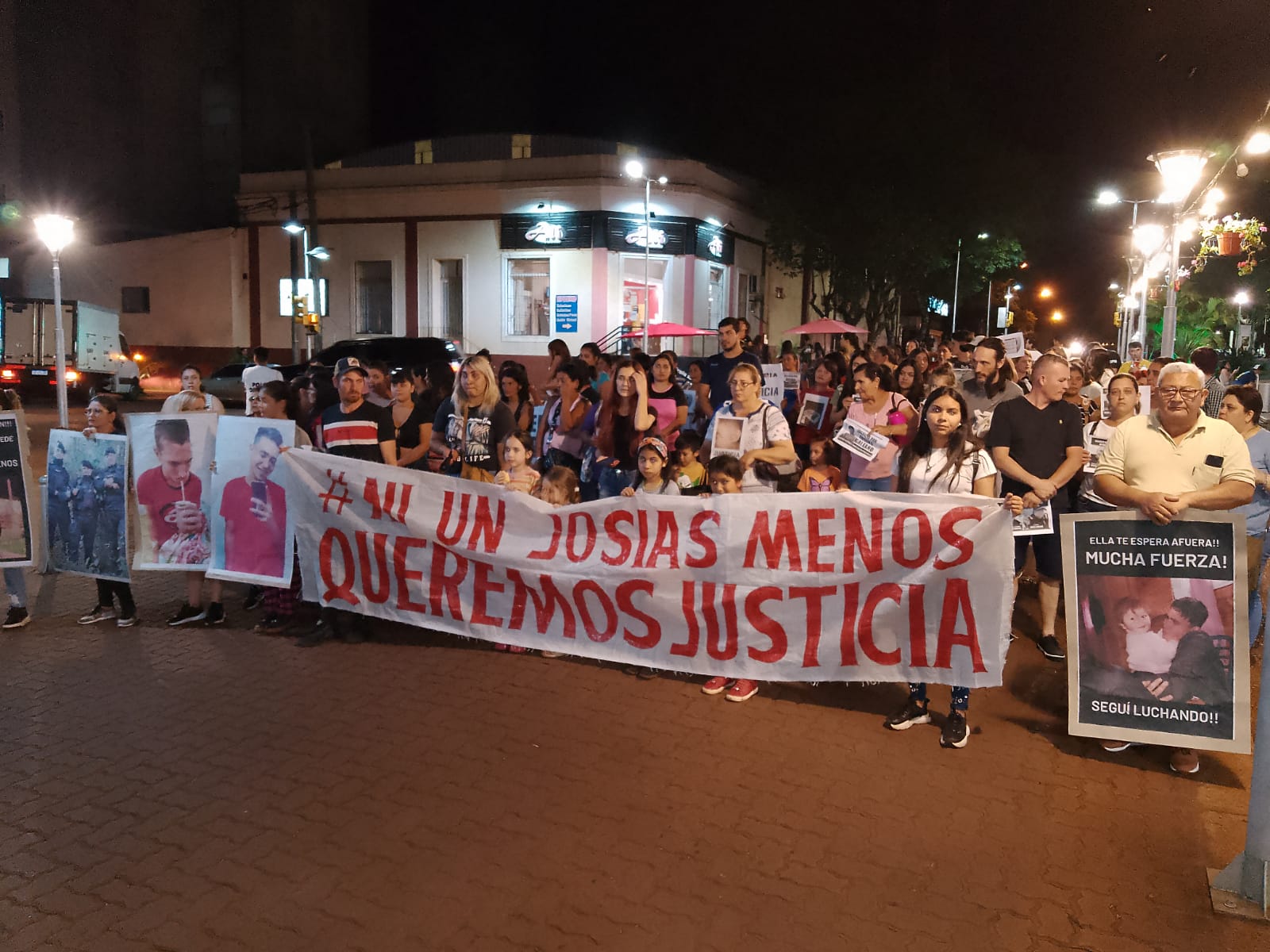 Fuerte cuestionamiento de la madre de Josías Galeano al gobernador Herrera Ahuad y al accionar policial