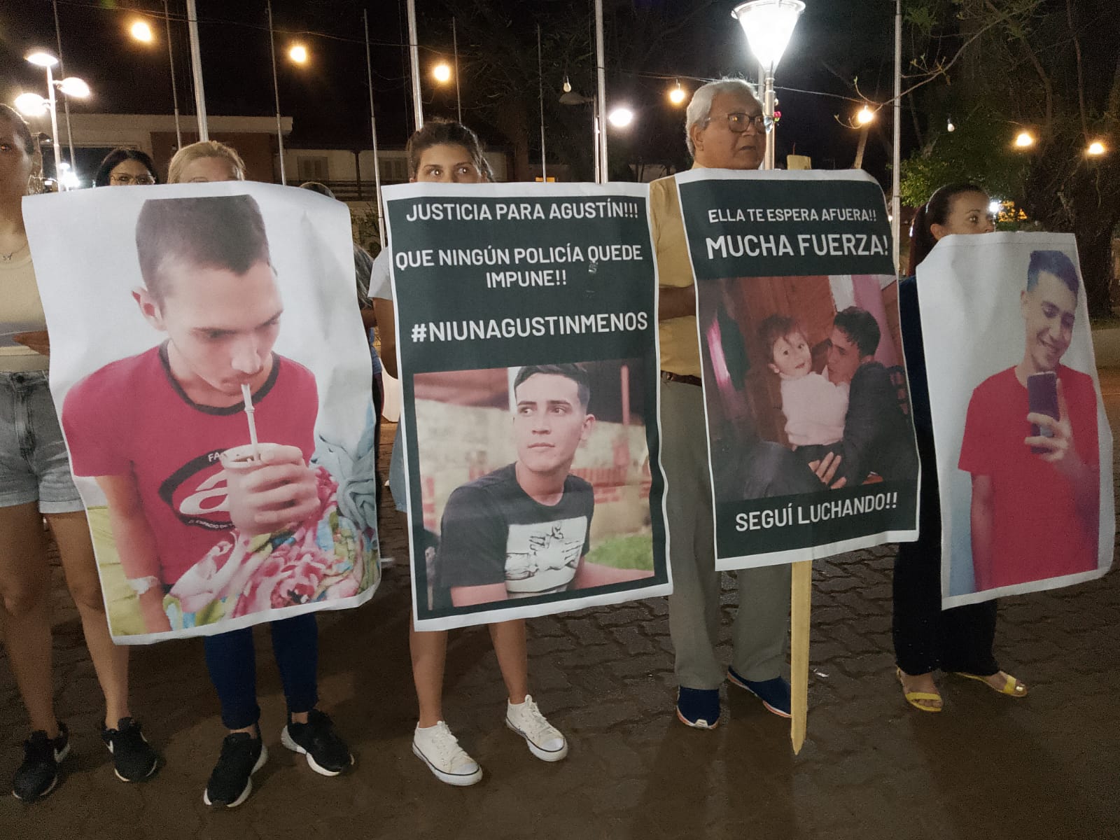 Testigo declaró que vio cuando un móvil policial impactó contra la moto de Agustín Ramírez y luego lo abandonó agonizando