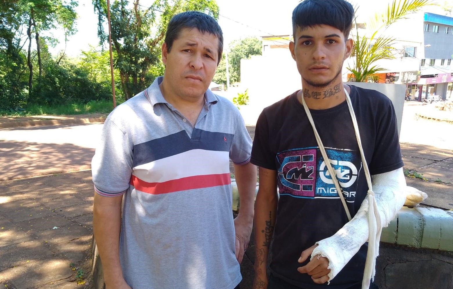 Un joven denunció que un policía de Oberá le rompió un brazo a patadas