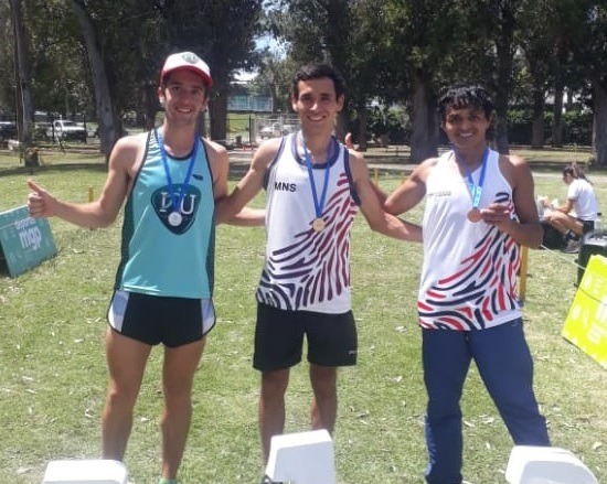 Agustín Da Silva se consagró campeón en el Nacional de Cross Country y Aníbal Andrade fue tercero