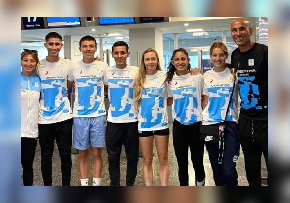 Agustín Da Silva se puso la Celeste y Blanca para competir en el Sudamericano de Brasil