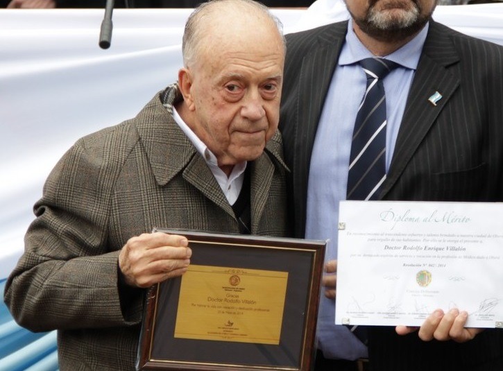 Falleció el doctor Rodolfo Enrique Villalón, ícono de Oberá