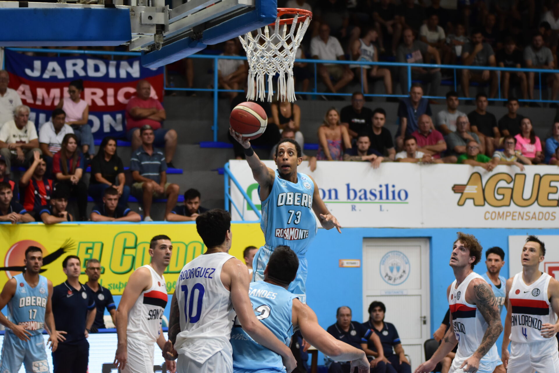 OTC derrotó a San Lorenzo y trepó al segundo puesto de la Liga Nacional