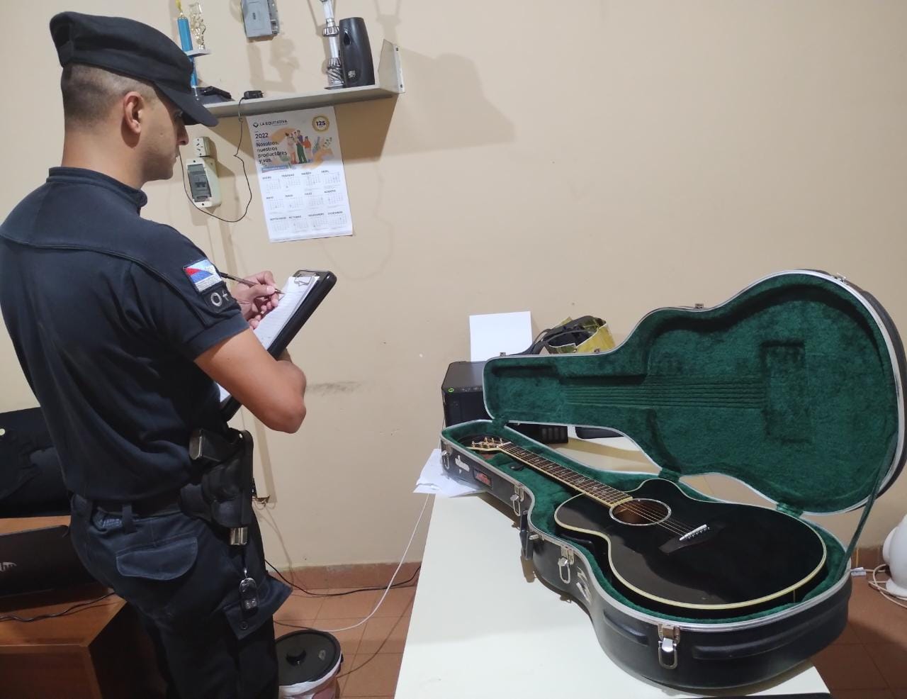 Demoraron a un menor que robó una costosa guitarra de una Iglesia de Oberá