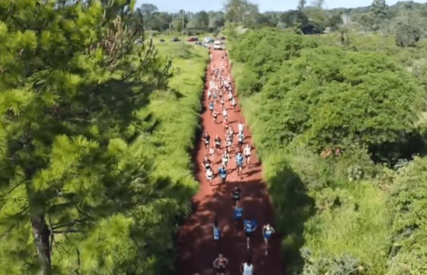 Agustín Da Silva y Rocío Maciel se impusieron en el 1° Trail La Reserva de Campo Ramón