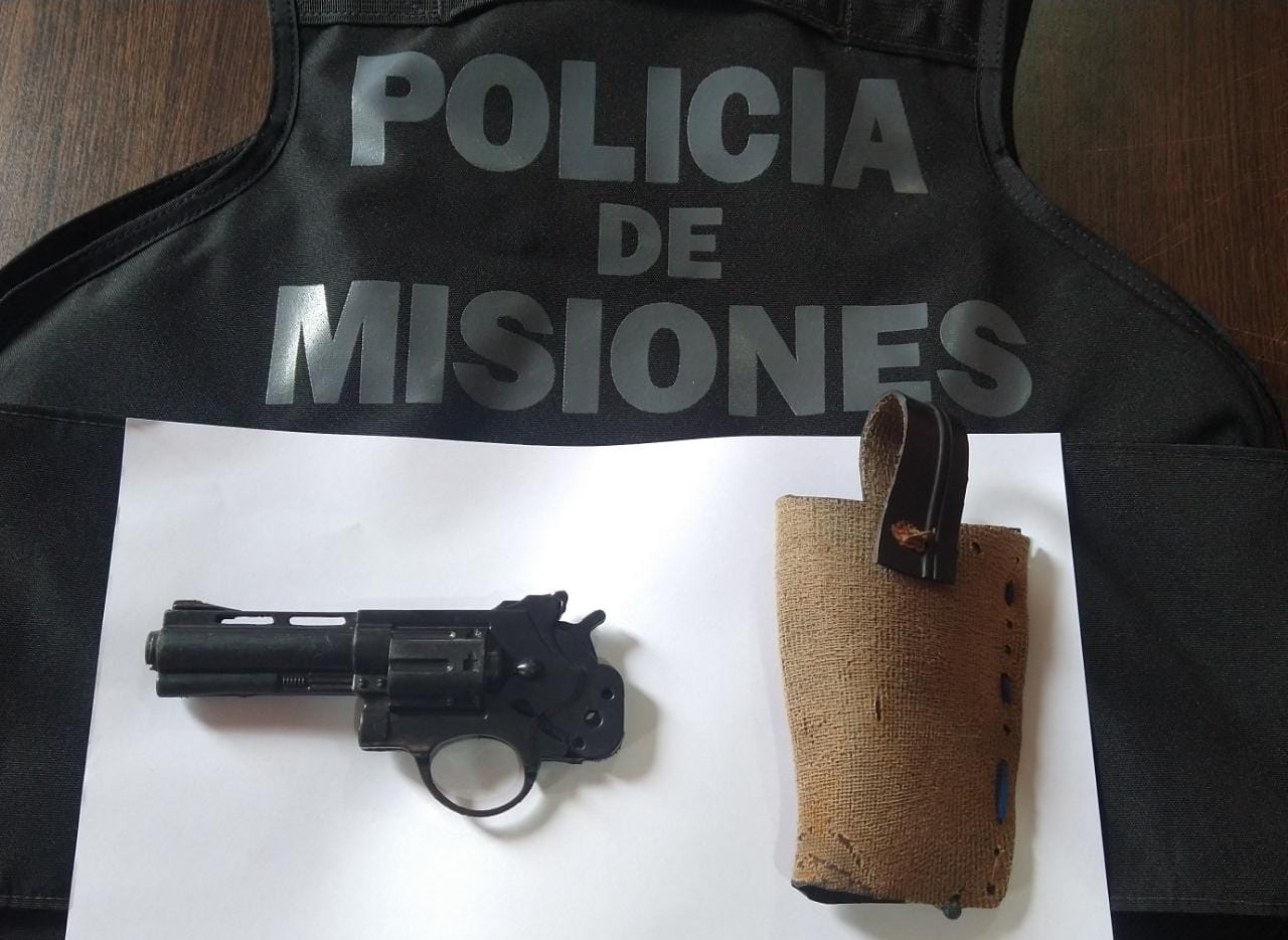 Conocido delincuente asaltó a una mujer con un arma de juguete en el barrio Krause de Oberá