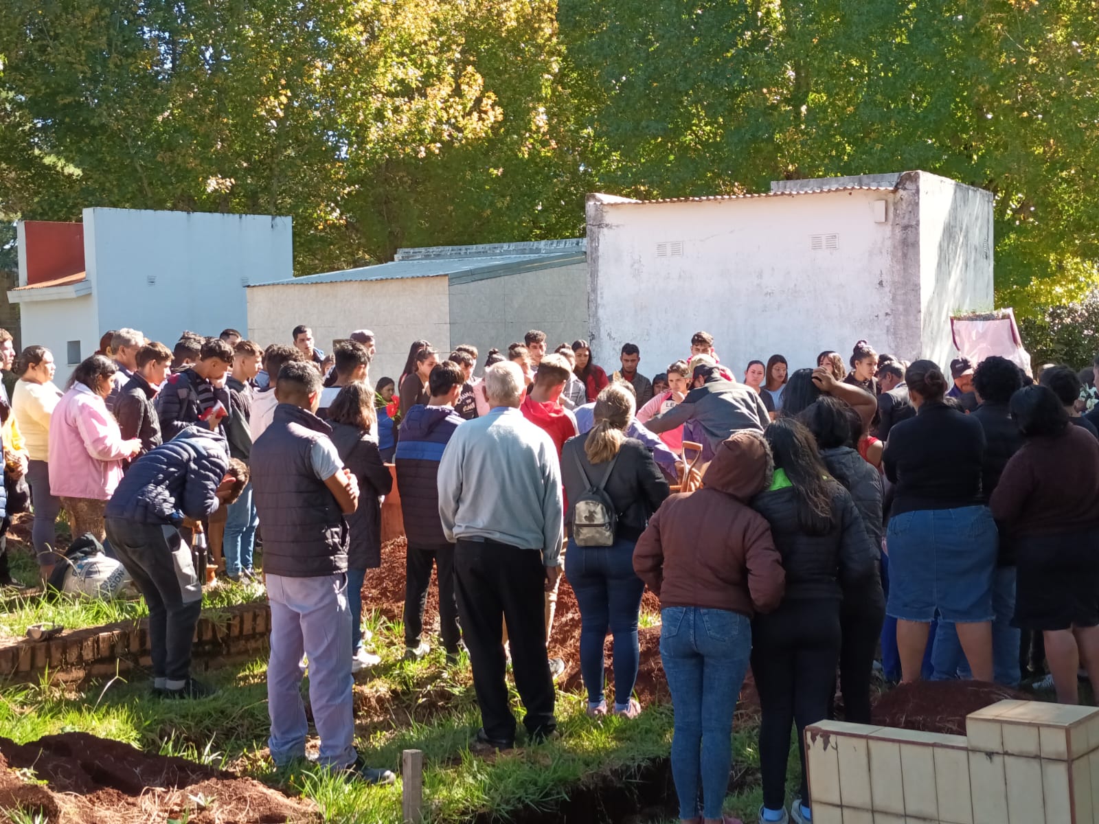 Dolor y pedido de justicia en la última despedida de Marcelito Alvez, atropellado por un conductor alcoholizado