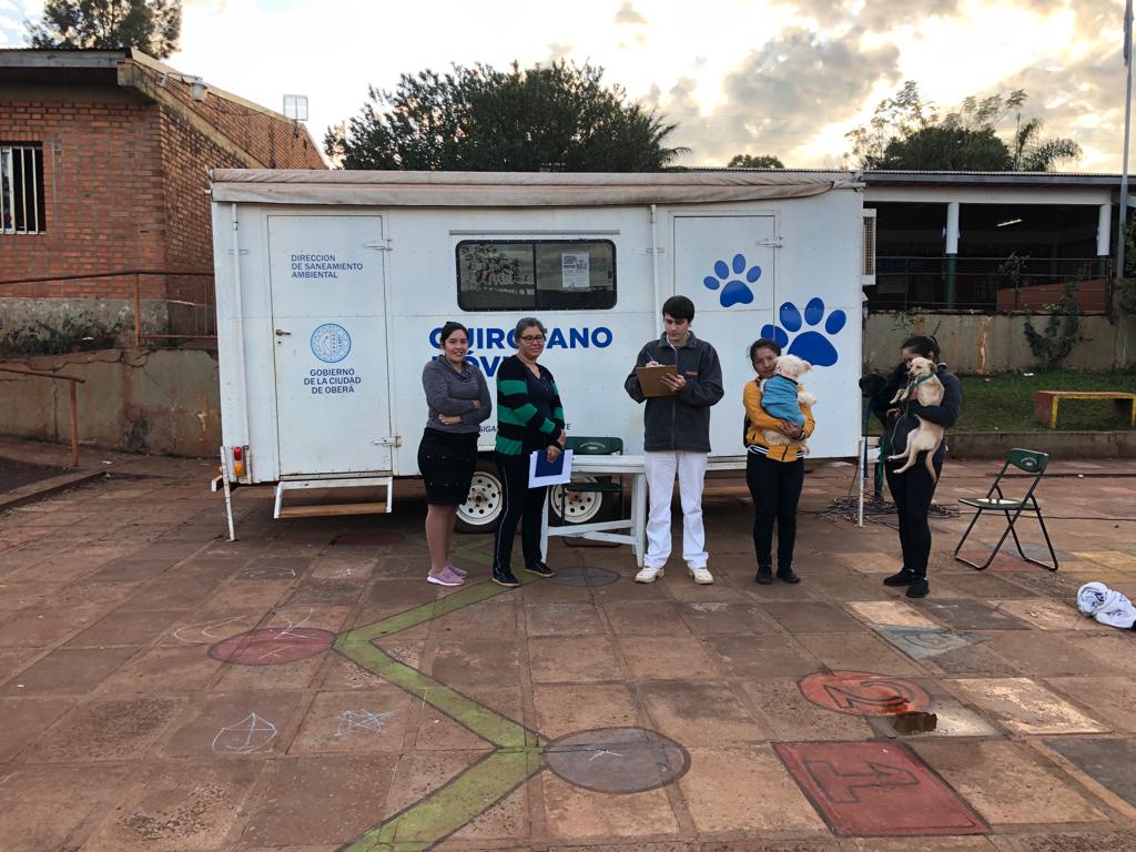 Castración gratuita de mascotas en el barrio San Miguel