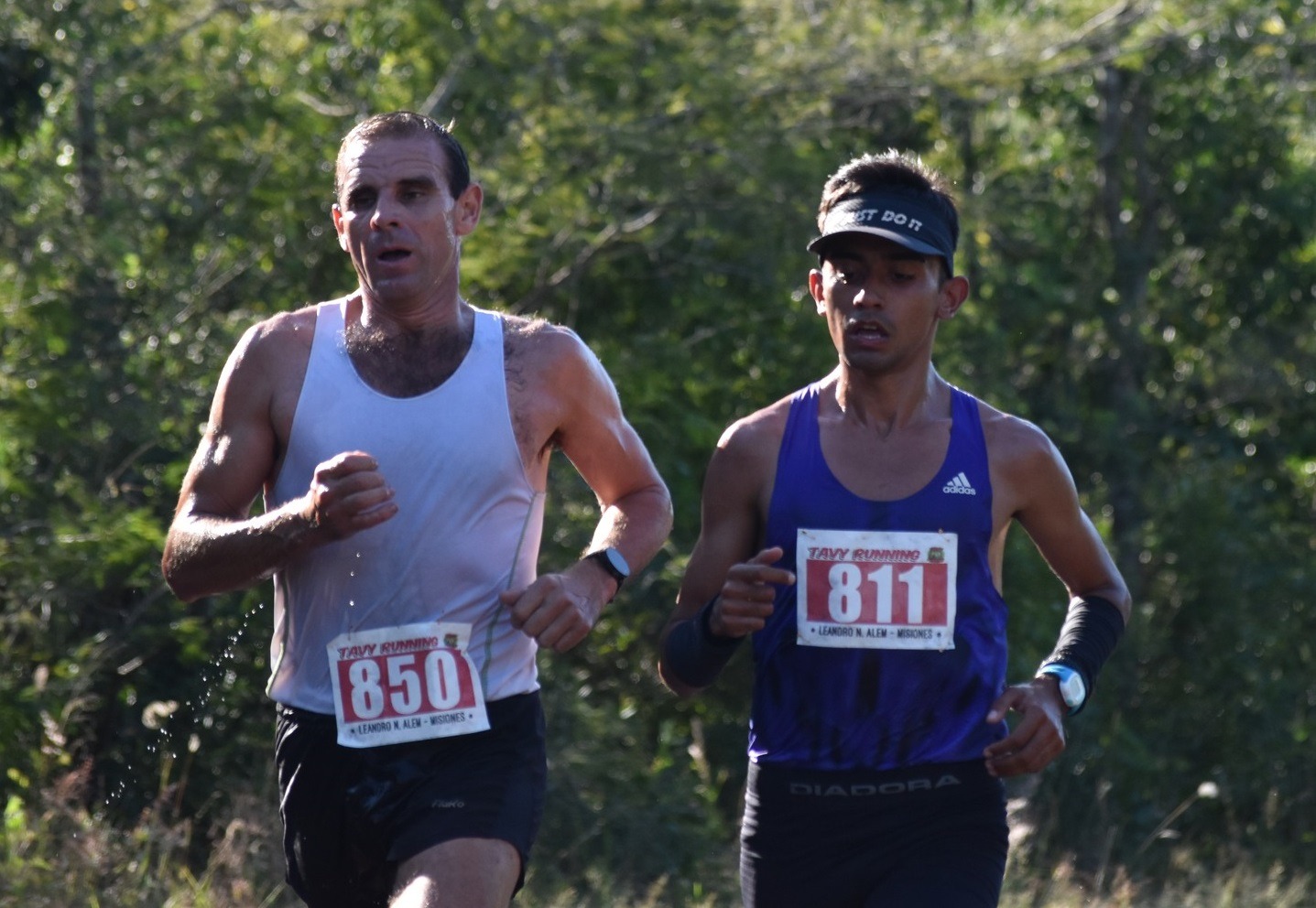 El «inoxidable» Darío Piñeiro volvió a ser protagonista de la Maratón Internacional de Rosario