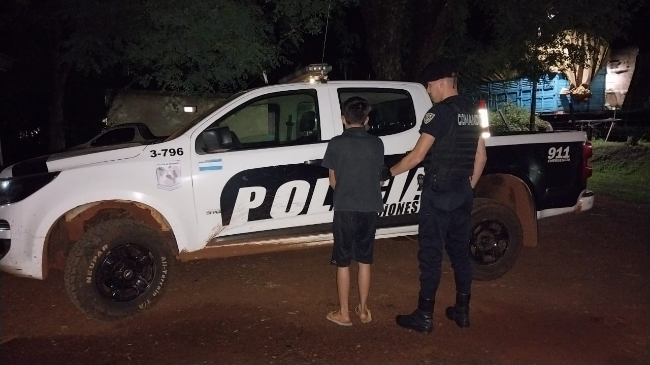 Villa Bonita: demoraron a un menor que se hallaba vendiendo objetos robados