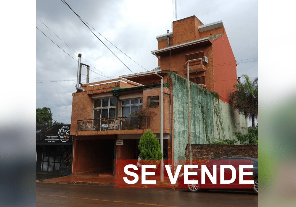 SE VENDE EXCELENTE PROPIEDAD EN PLENO CENTRO DE ÓBERA