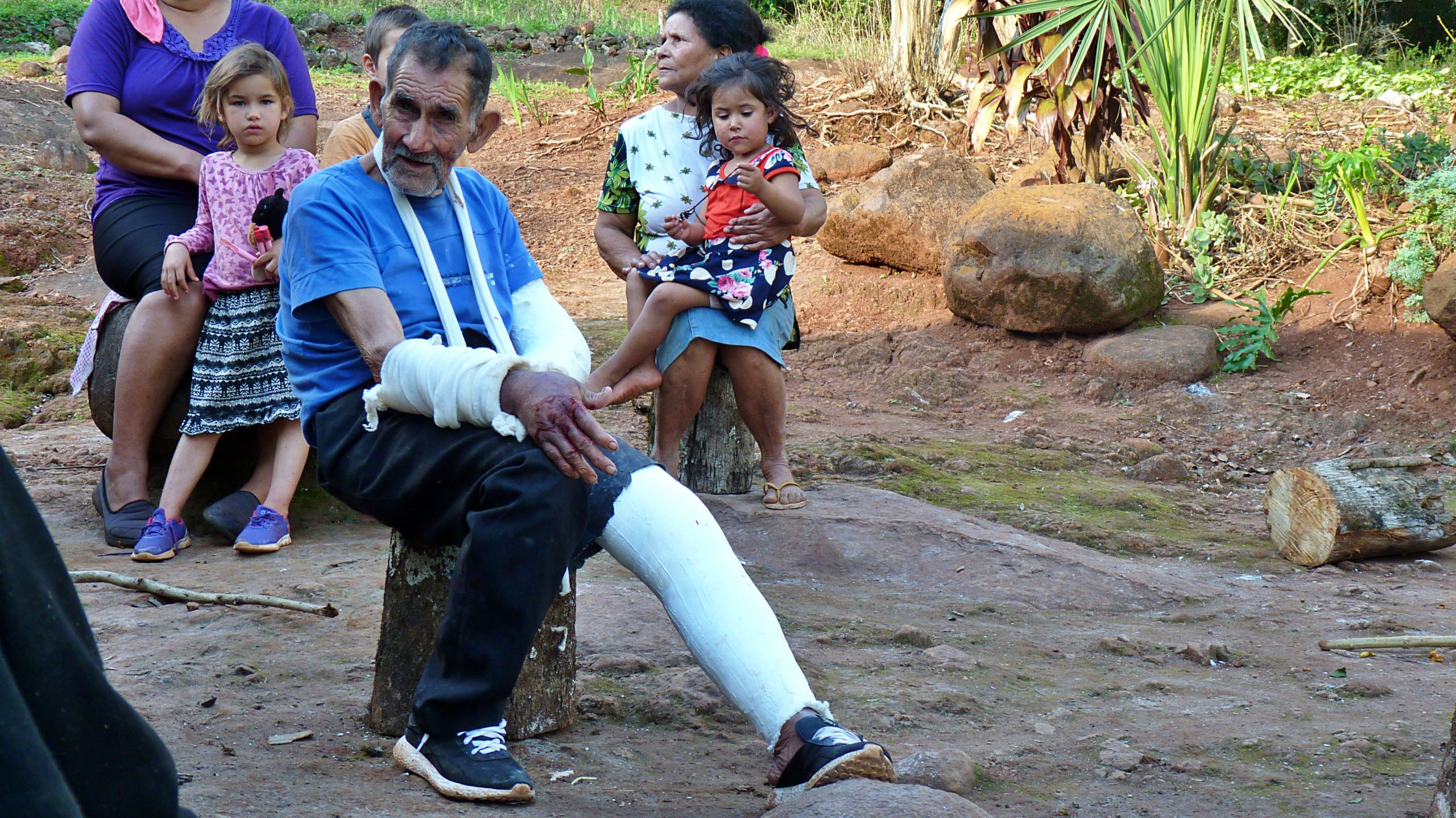 “Me hice el muerto para que deje de pegarme o mi hijastro me mataba ahí”