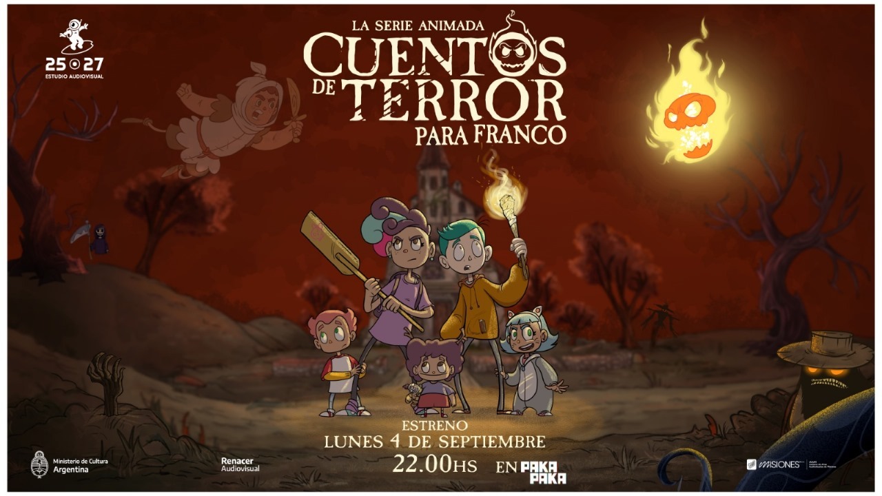 Los Cuentos de Terror para Franco llegan al cine y la tv como serie animada