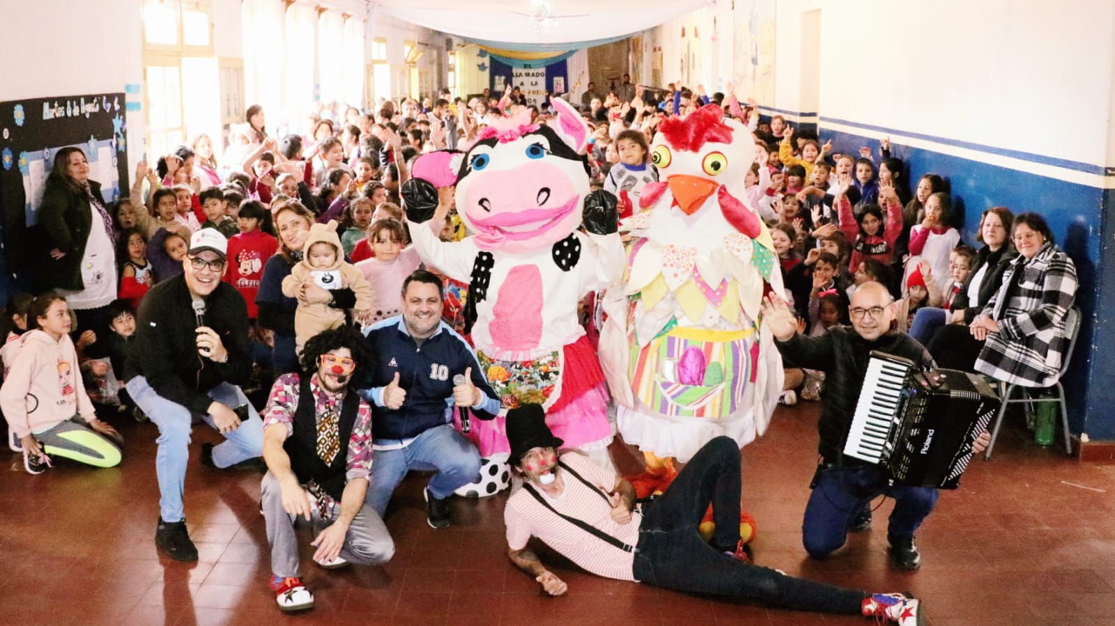 “Gurises Felices” festejó con los chicos de Colonia Guaraní