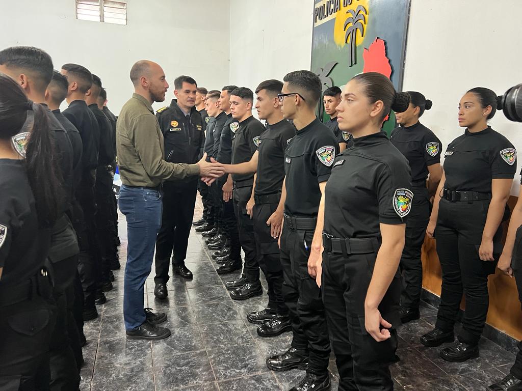 Se incorporaron 18 agentes a la Unidad Regional II de Oberá