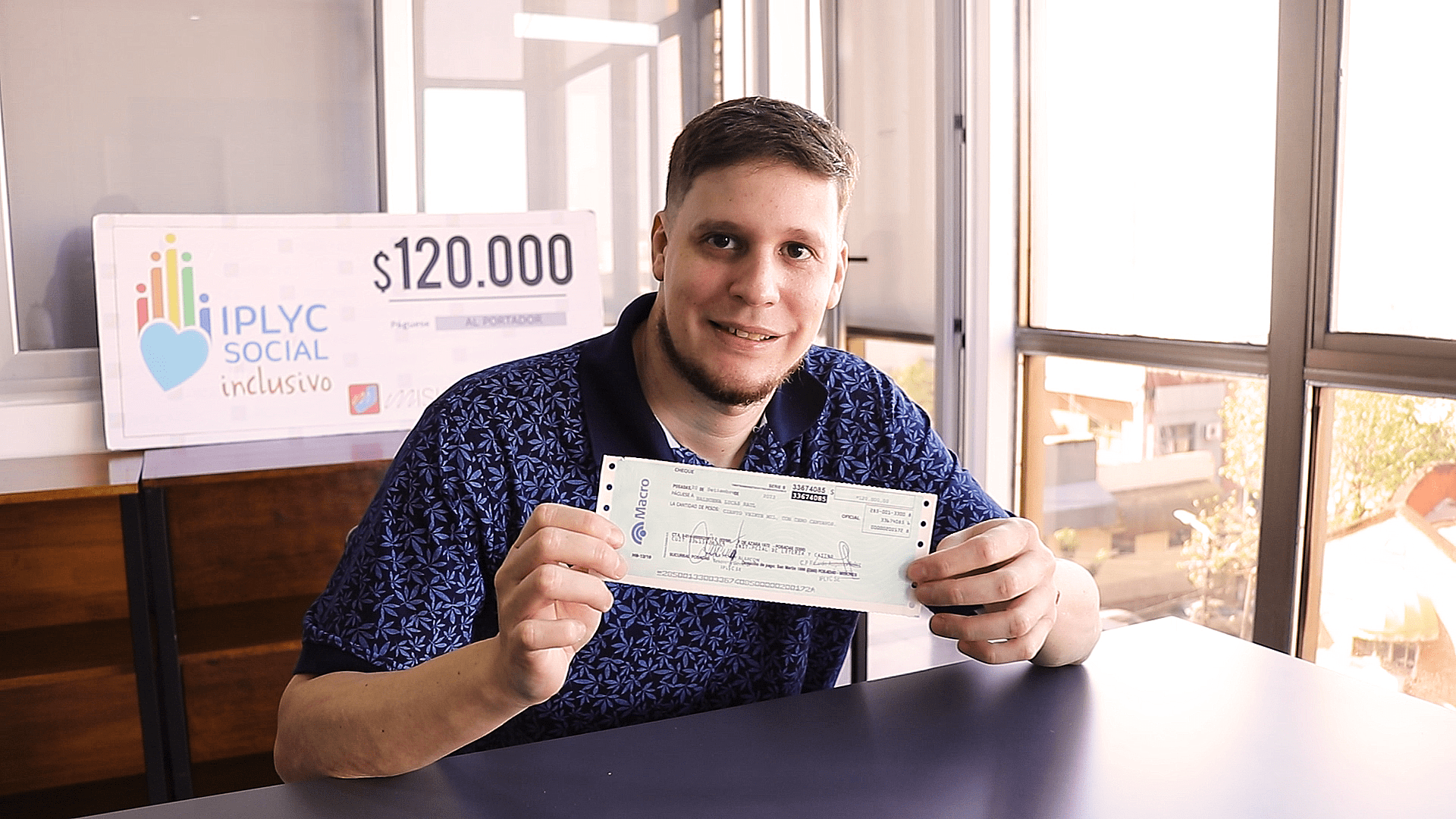 Con el premio del Inclusivo comprará elementos para su carpintería