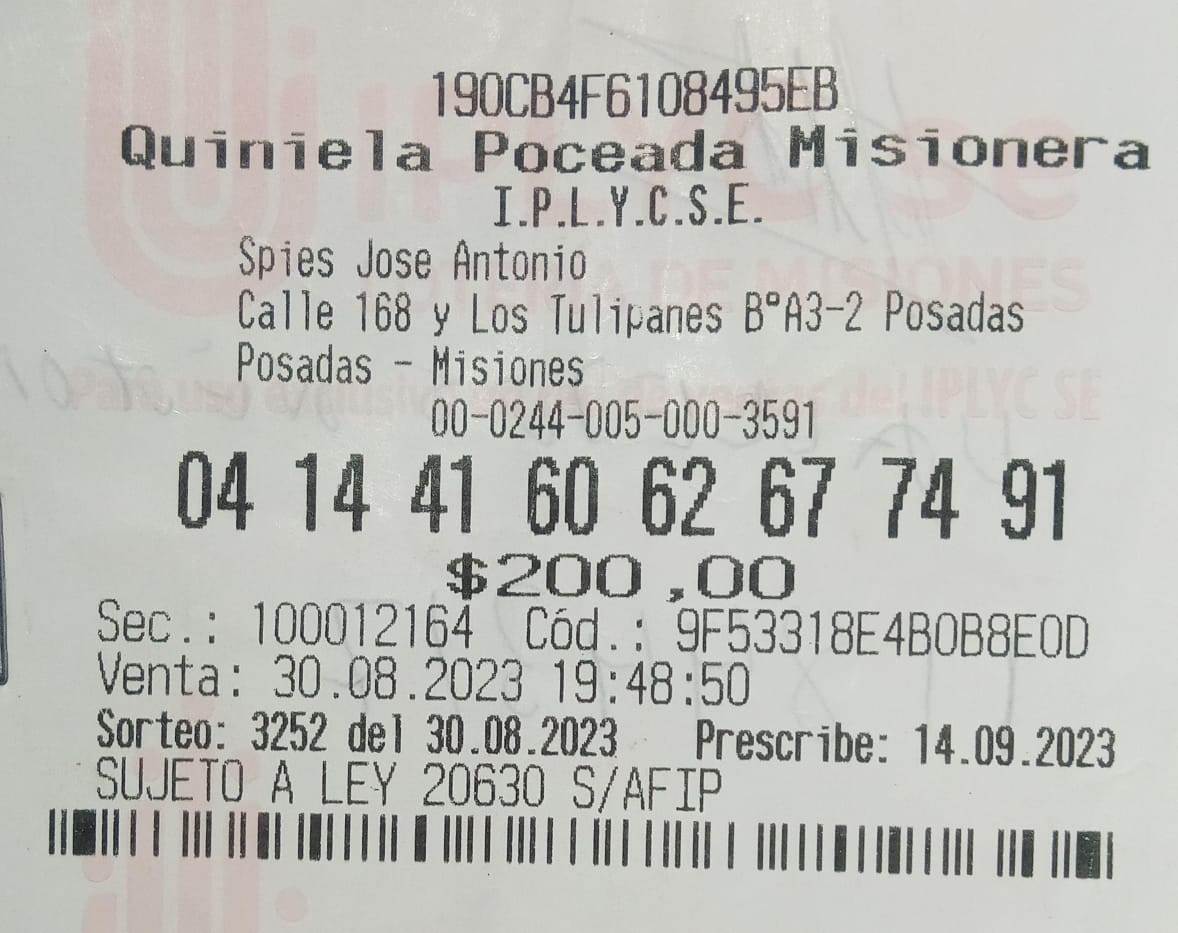 Usará el premio de la Poceada para renovar su auto