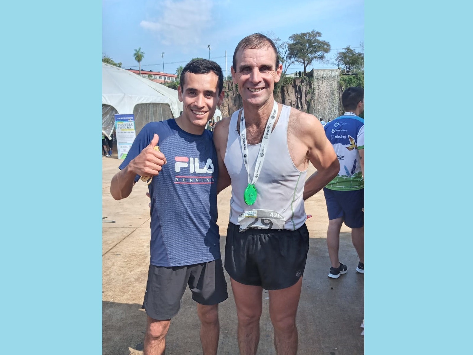 Orgullo obereño: Agustín Da Silva ganó los 21K y Darío Piñeiro fue segundo en los 42K de Posadas