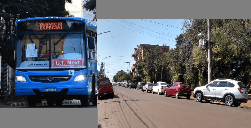 Sin colectivos urbanos y largas filas para cargar combustible: el drama de movilizarse en Oberá