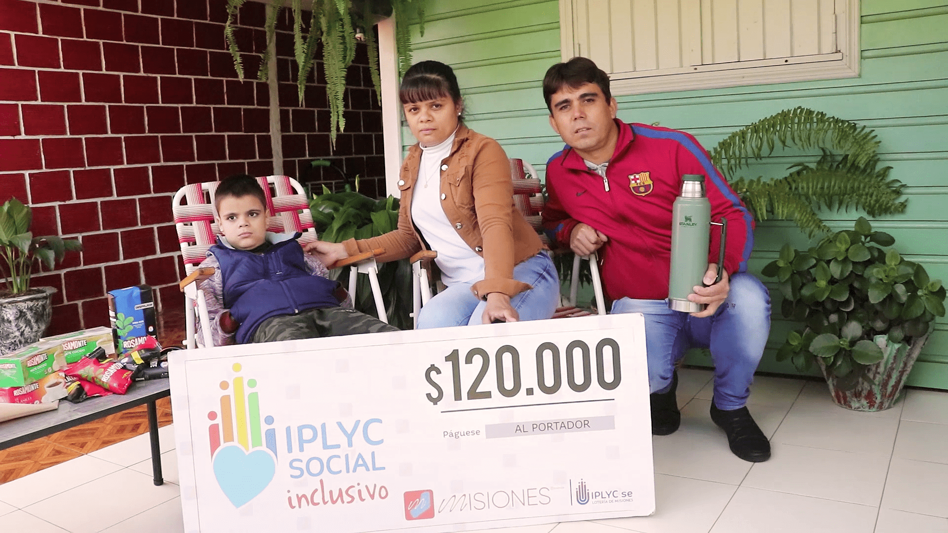 Gracias al dinero del Inclusivo, Bruno tendrá aire acondicionado