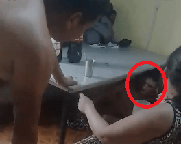 Para escapar de la Policía entró a la casa de un vecino y se escondió debajo de una mesa