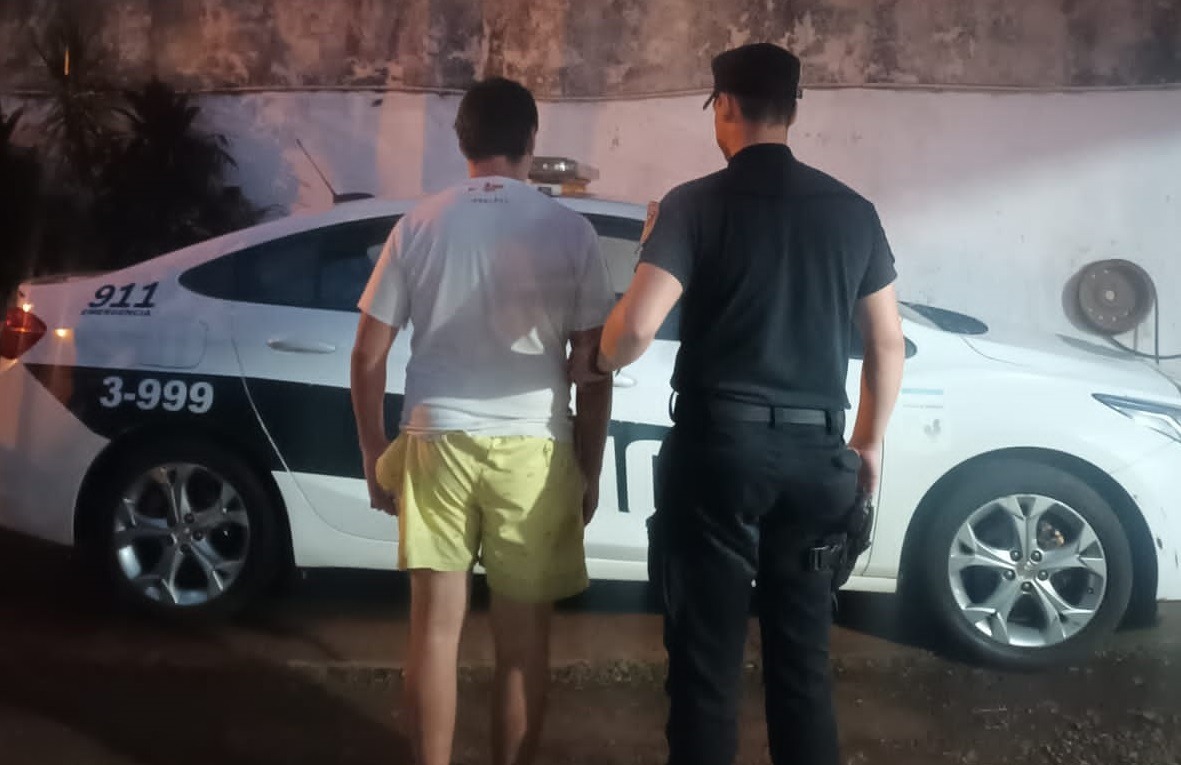 Detuvieron a un joven por brutal agresión a su propia madre en el barrio Las Palmas de Oberá