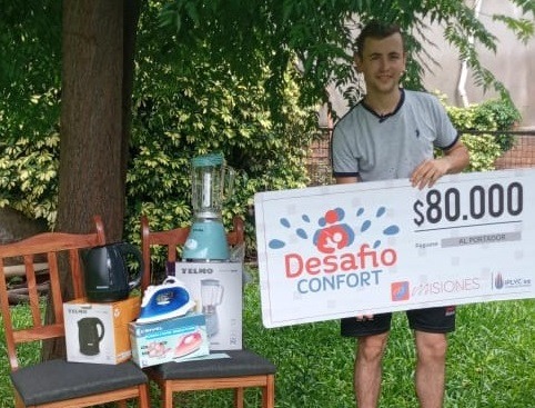 Usará el premio de Desafío Confort para seguir construyendo