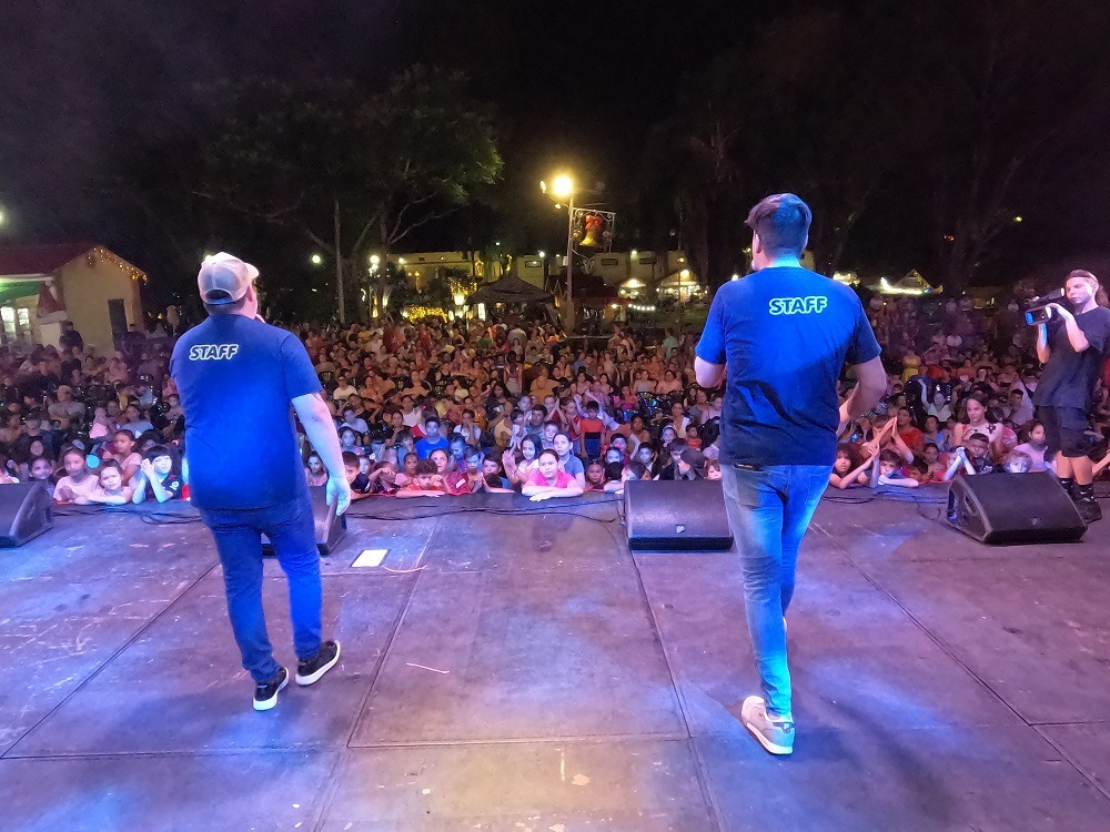 Gurises Felices animó el cierre de la Fiesta de la Navidad