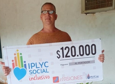Con el dinero del Inclusivo hará mejoras en su vivienda