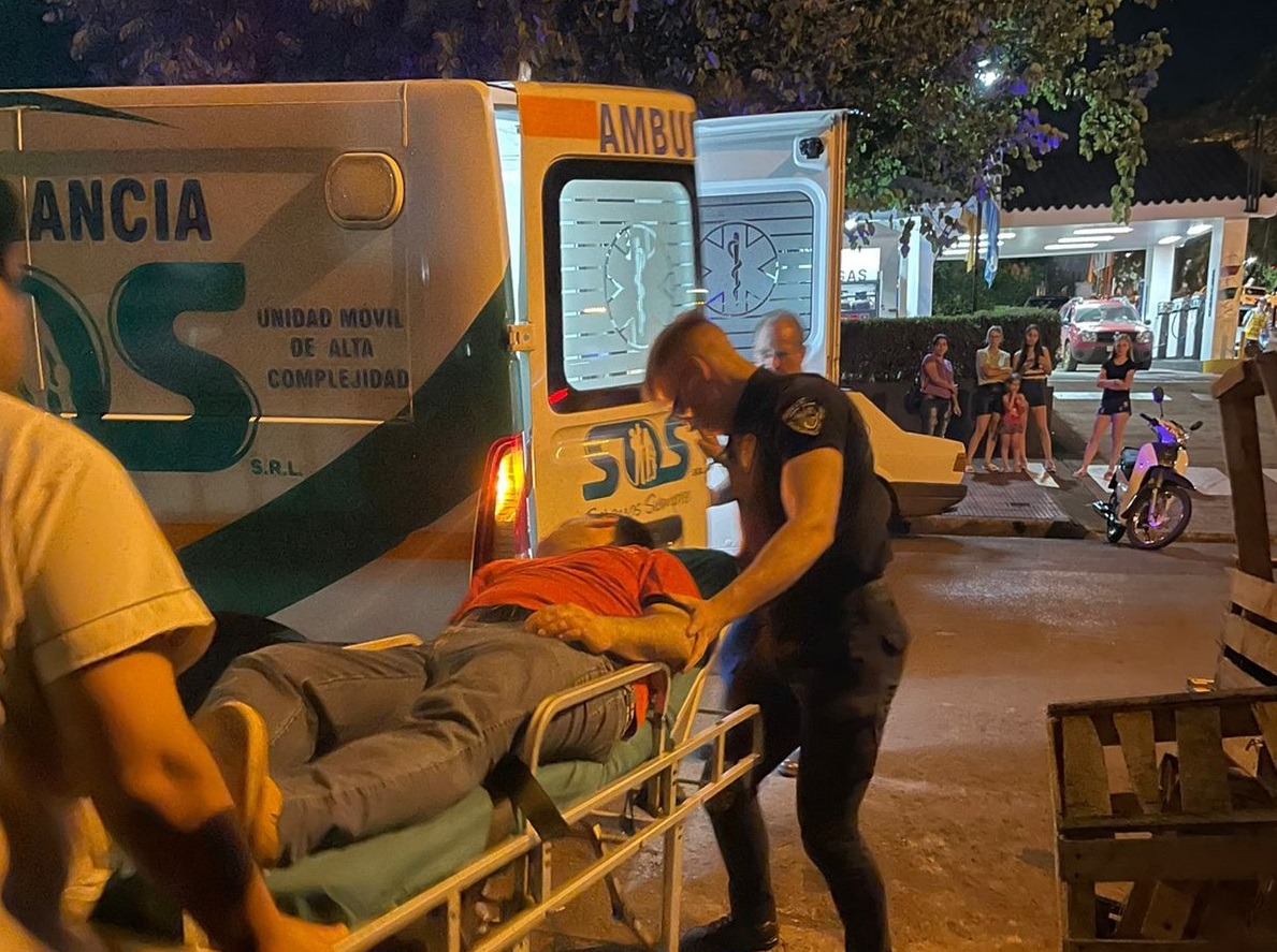 Empleado de una carnicería padeció una descarga eléctrica y quedó inconsciente