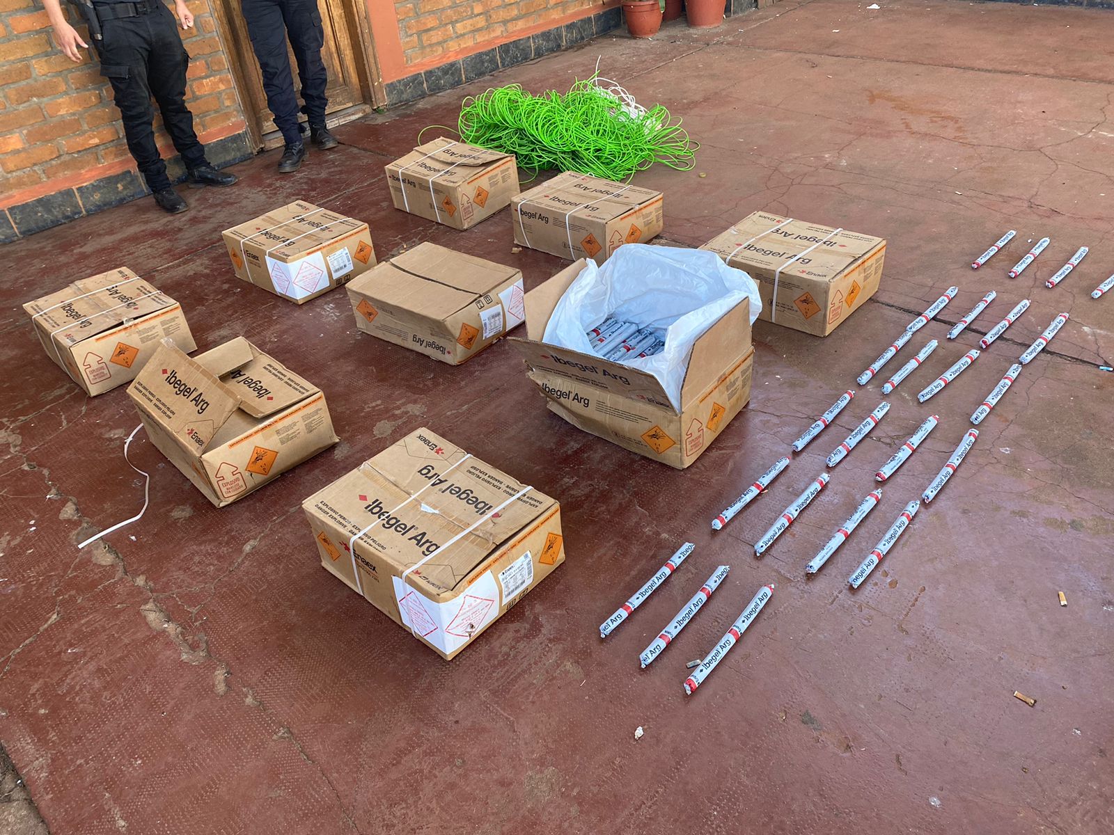 Dinamita clandestina en Caballeriza: “Encontramos explosivos como para hacer volar la mitad del barrio”