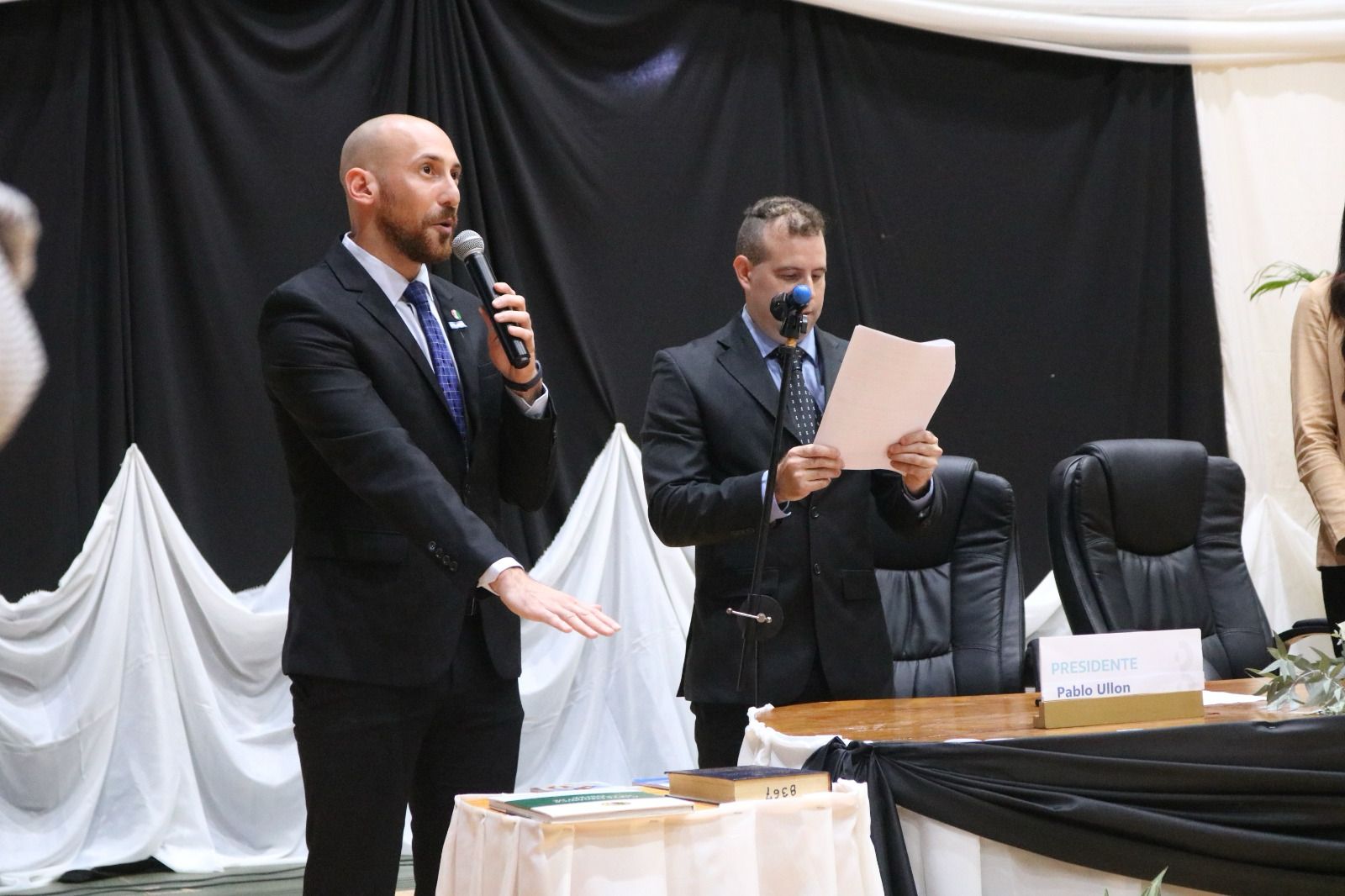 Pablo Hassan asumió como intendente electo de Oberá, tras dos años como interino