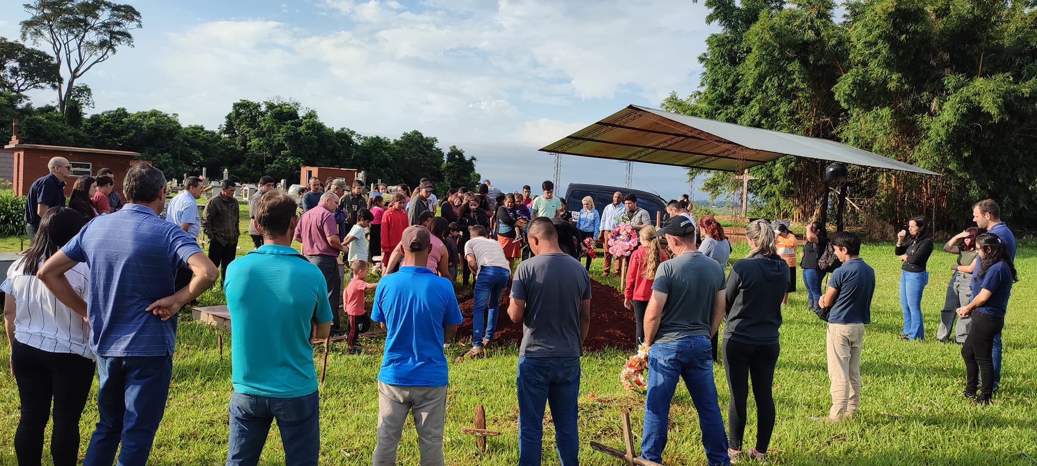 “Este monstruo de persona no debe ni tener derecho de defensa”, expresó el intendente en la despedida de Milagros