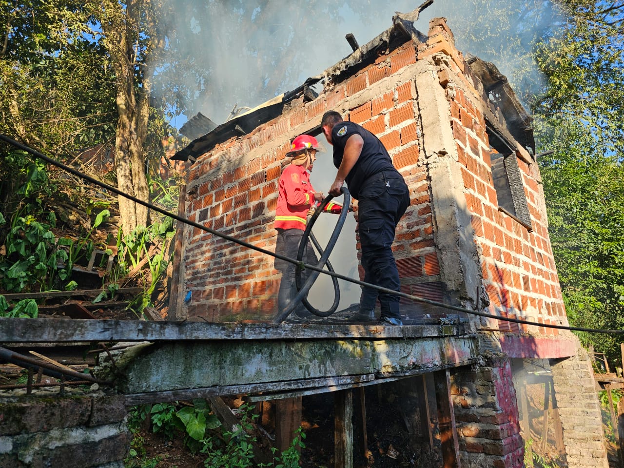 Fue presa una mujer sospechada de incendiar la casa de su cuñada en Oberá