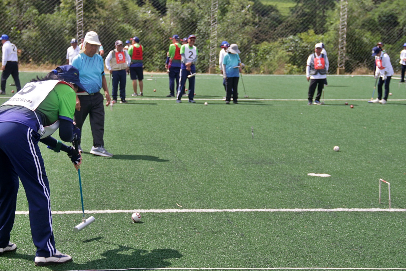 Gateball internacional en Los Helechos: “Es un deporte muy bueno, sobre todo para la gente mayor»