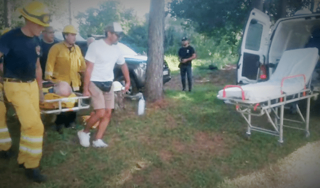 Rescataron a un abuelo que se había perdido y estaba en delicado estado de salud