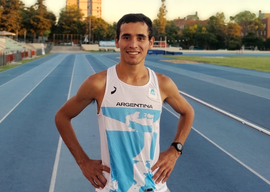 Agustín Da Silva marcó un nuevo récord provincial en 5000 metros