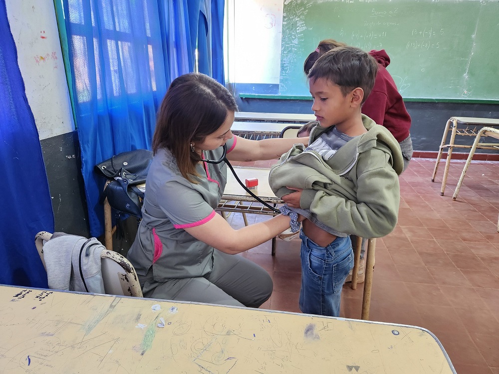 Multitudinaria concurrencia en Corpus al operativo Estamos con Vos 