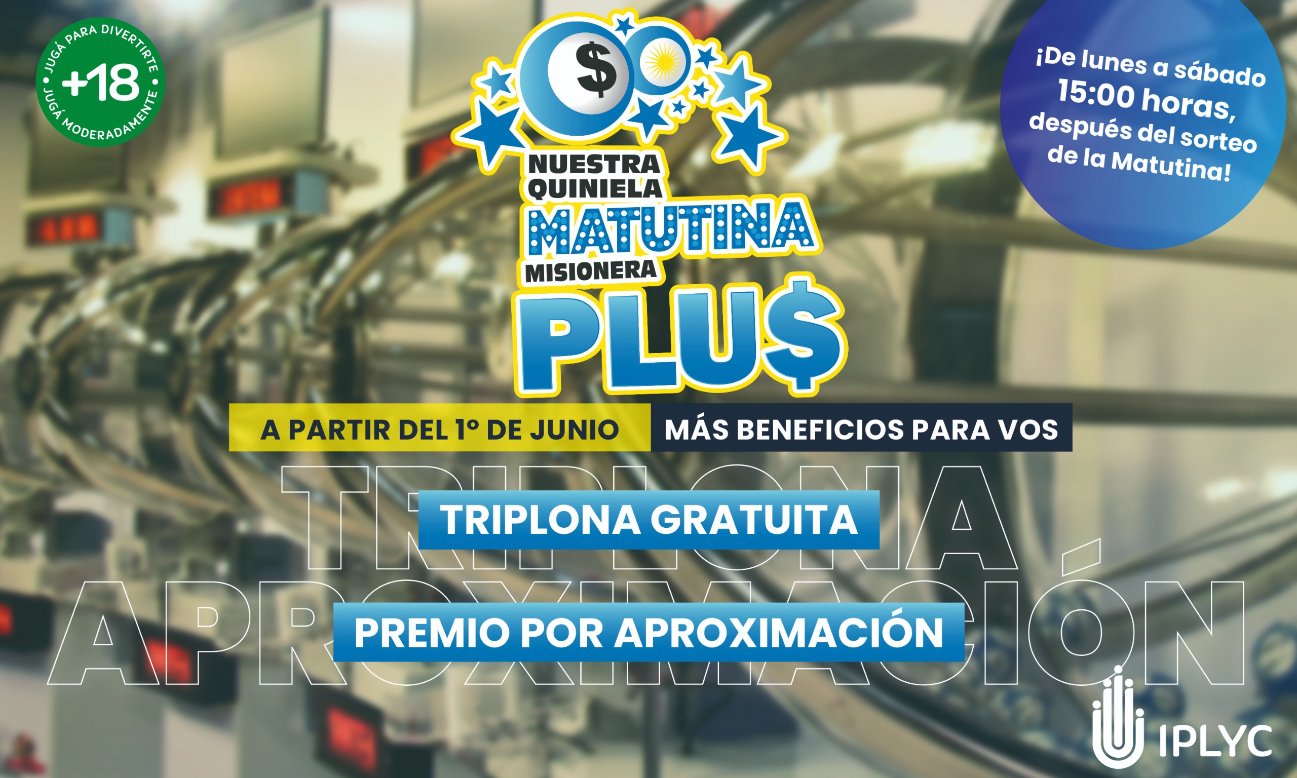 Desde junio, hay un nuevo plus para la Quiniela Matutina