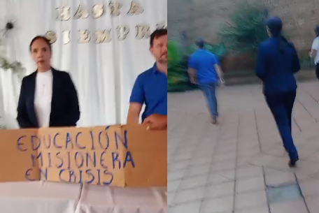 “Los docentes pasamos hambre, no llegamos ni a mediados de mes”: fuerte reclamo al ministro de Educación y titular del CGE en Oberá