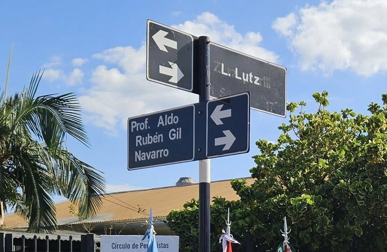 Nominaron una calle con el nombre de Aldo Rubén Gil Navarro, pionero del periodismo local