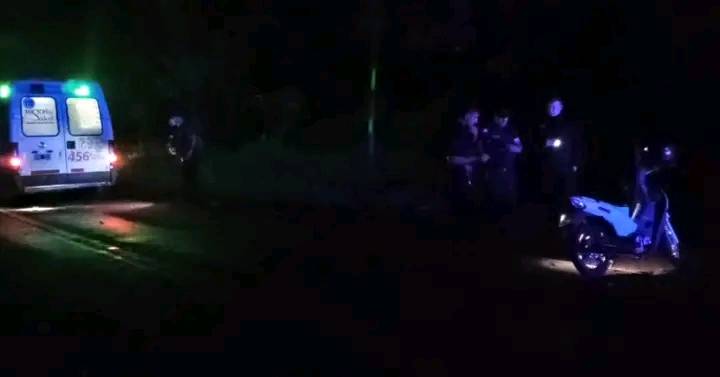 Buscan a conductor que atropelló a una motociclista y se dio a la fuga en Guaraní