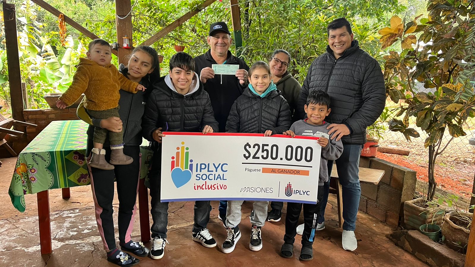 El ganador del Inclusivo destinará el dinero del premio para construir