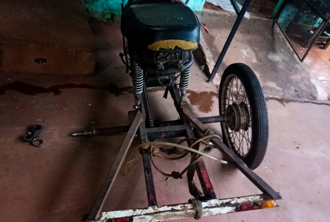 «Tengo mucha impotencia»: robaron una rueda de la moto adaptada del ex atleta Marcos Paré