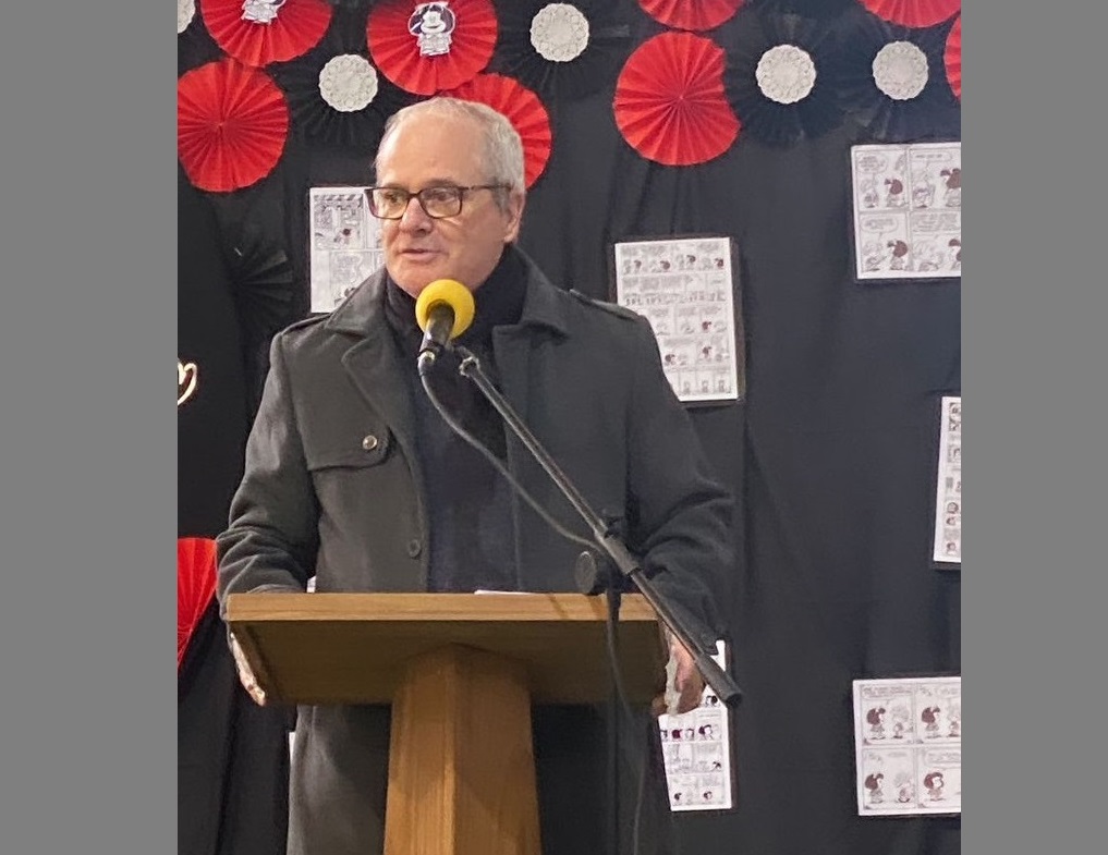 Feria del Libro: el escritor Hugo Mitoire fue distinguido como hacedor cultural