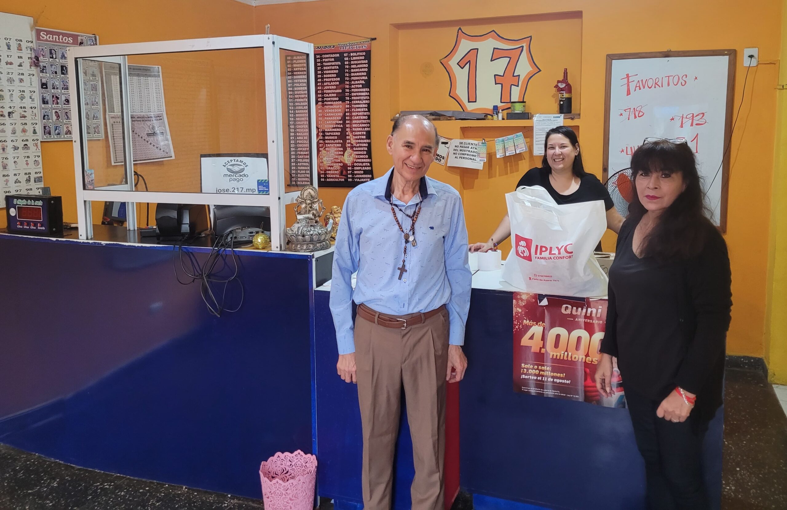 En la 217 están felices por ser la Agencia del Mes de Julio