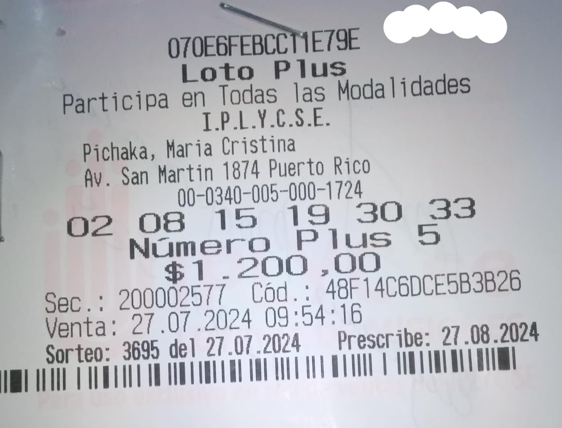 Invertir y viajar, entre los proyectos de la ganadora del Loto Plus