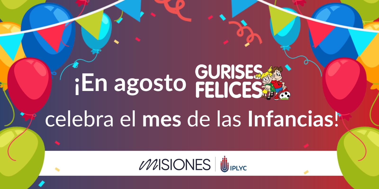 Comienzan los festejos por el Mes de las Infancias
